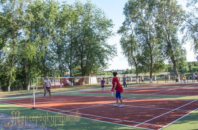 Спортивний майданчик курорту