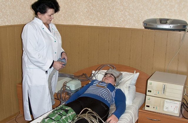 Процедура в кабінеті санаторію